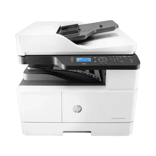 Imprimante multifonction laser monochrome A3 HP LaserJet MFP M443nda (8AF72A) — vue de face — YouShop DZ