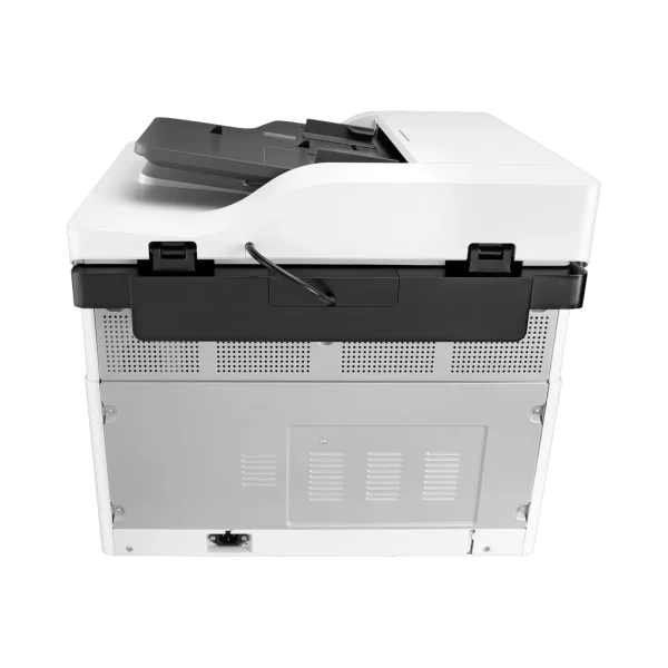Imprimante multifonction laser monochrome A3 HP LaserJet MFP M443nda (8AF72A) Imprimante multifonction laser monochrome A3 HP LaserJet MFP M443nda (8AF72A) — vue complémentaire — YouShop DZ