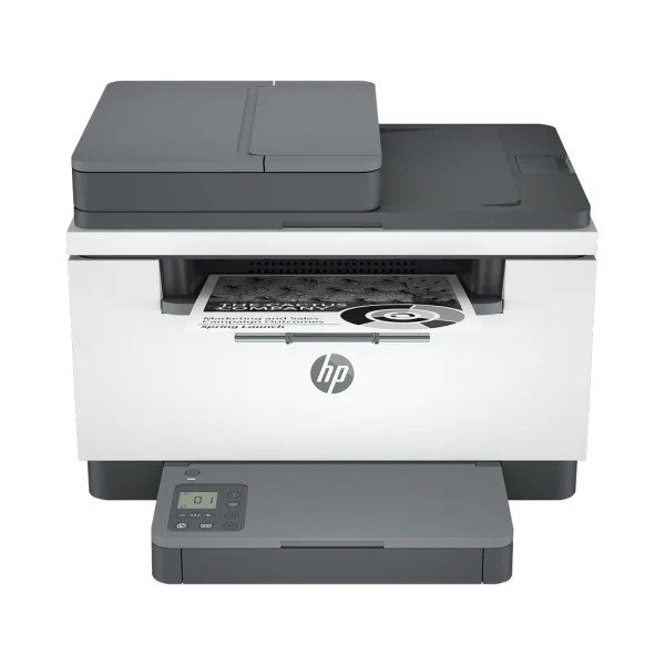 Imprimante multifonction laser monochrome HP LaserJet MFP M236sdw (9YG09A) Imprimante multifonction laser monochrome HP LaserJet MFP M236sdw (9YG09A) — vue de face — YouShop DZ