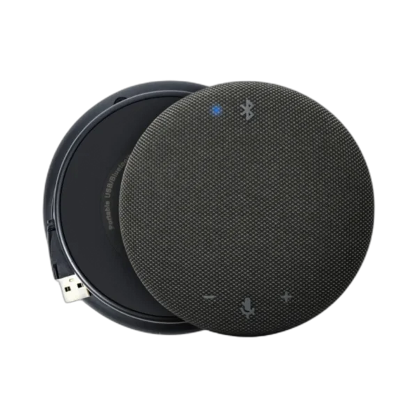 KATO KT-M4B Haut-parleur de conférence 360° USB + Bluetooth 5.0 avec batterie intégrée KATO KT-M4B Haut-parleur de conférence 360° USB + Bluetooth 5.0 avec batterie intégrée — vue complémentaire — YouShop DZ