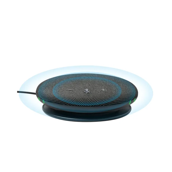 KATO KT-M4B Haut-parleur de conférence 360° USB + Bluetooth 5.0 avec batterie intégrée KATO KT-M4B Haut-parleur de conférence 360° USB + Bluetooth 5.0 avec batterie intégrée — vue complémentaire — YouShop DZ