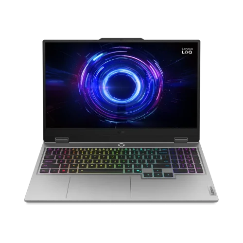 Laptop Lenovo LOQ 15IRX10 Core i7-14700HX 16 Go 512 Go SSD RTX 5060 15.6" FHD 144 Hz (83JE00YLFE) — vue de face — YouShop DZ Laptop Lenovo LOQ 15IRX10 Core i7-14700HX 16 Go 512 Go SSD RTX 5060 15.6" FHD 144 Hz (83JE00YLFE) — vue de face — YouShop DZ