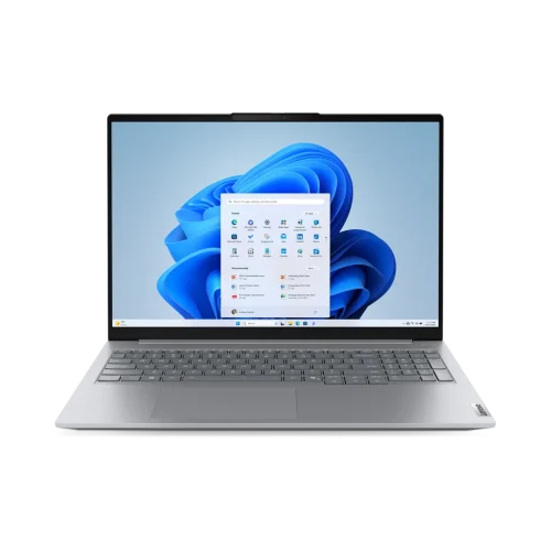 Laptop Lenovo ThinkBook 16 Gen 9 Core 5 210H 16 Go 512 Go SSD 16" WUXGA — vue de face — YouShop DZ Laptop Lenovo ThinkBook 16 Gen 9 Core 5 210H 16 Go 512 Go SSD 16" WUXGA — vue de face — YouShop DZ