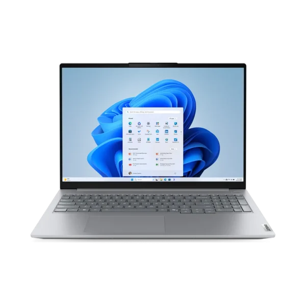 Laptop Lenovo ThinkBook 16 Gen 9 Core 5 210H 16 Go 512 Go SSD 16" WUXGA — vue de face — YouShop DZ Laptop Lenovo ThinkBook 16 Gen 9 Core 5 210H 16 Go 512 Go SSD 16" WUXGA — vue de face — YouShop DZ