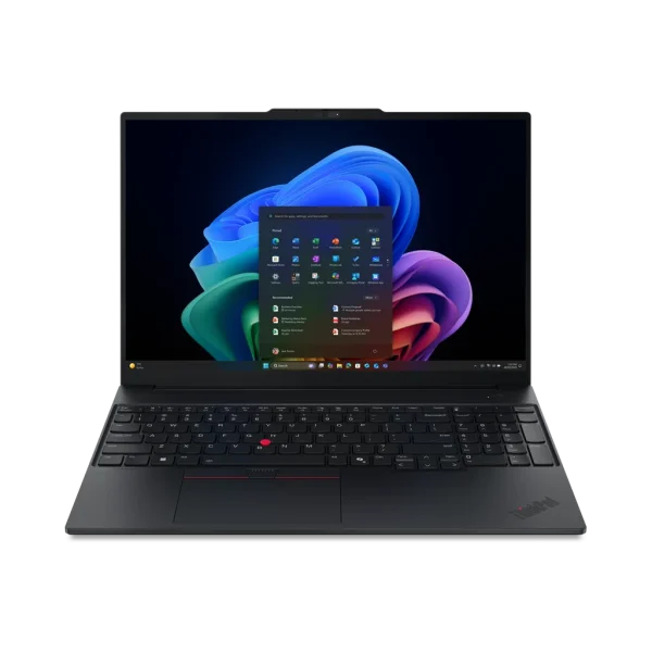 Laptop Lenovo ThinkPad E16 Gen 3 Core Ultra 7 256V 16 Go 1 To SSD 16" WUXGA — vue de face — YouShop DZ Laptop Lenovo ThinkPad E16 Gen 3 Core Ultra 7 256V 16 Go 1 To SSD 16" WUXGA — vue de face — YouShop DZ