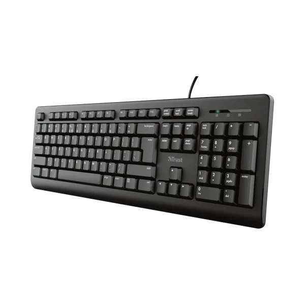 Trust Primo Kit télétravail 4-en-1 : clavier AZERTY, souris sans fil, casque micro, tapis (24387) Trust Primo Kit télétravail 4-en-1 : clavier AZERTY, souris sans fil, casque micro, tapis (24387) — vue complémentaire — YouShop DZ