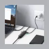 UGREEN Hub USB 3.0 4 ports USB-A 5 Gbps câble 25 cm noir (10915 / CM416) UGREEN Hub USB 3.0 4 ports USB-A 5 Gbps câble 25 cm noir (10915 / CM416) — vue complémentaire — YouShop DZ