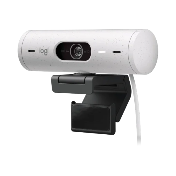 Webcam Logitech Brio 500 Full HD blanc cassé USB-C (960-001428) Webcam Logitech Brio 500 Full HD blanc cassé USB-C (960-001428) — vue de face — YouShop DZ