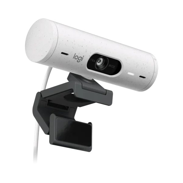 Webcam Logitech Brio 500 Full HD blanc cassé USB-C (960-001428) Webcam Logitech Brio 500 Full HD blanc cassé USB-C (960-001428) — vue complémentaire — YouShop DZ