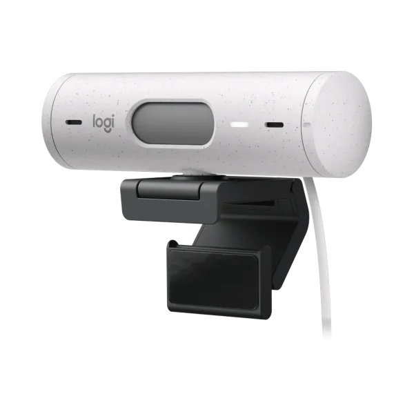 Webcam Logitech Brio 500 Full HD blanc cassé USB-C (960-001428) Webcam Logitech Brio 500 Full HD blanc cassé USB-C (960-001428) — vue complémentaire — YouShop DZ