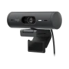Webcam Logitech Brio 505 Full HD graphite USB-C (960-001459) Webcam Logitech Brio 505 Full HD graphite USB-C (960-001459) — vue de face — YouShop DZ