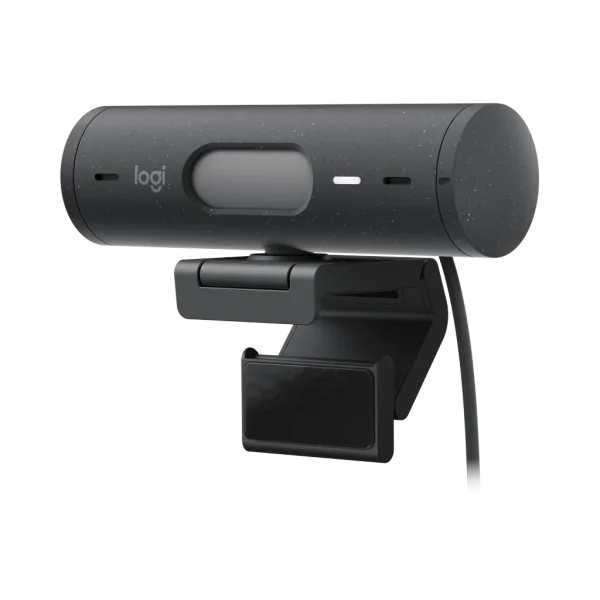 Webcam Logitech Brio 505 Full HD graphite USB-C (960-001459) Webcam Logitech Brio 505 Full HD graphite USB-C (960-001459) — vue complémentaire — YouShop DZ