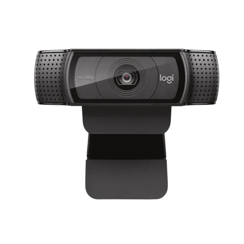 Webcam Logitech C920 HD Pro Full HD 1080p (960-001055) Webcam Logitech C920 HD Pro Full HD 1080p (960-001055) — vue de face — YouShop DZ