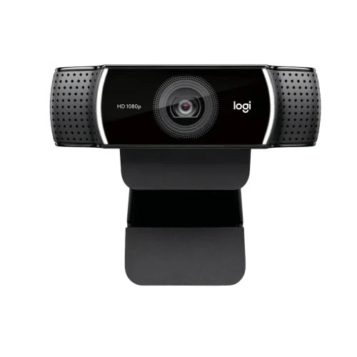 Webcam Logitech C922 Pro Stream 1080p / 720p 60 ips (960-001088) Webcam Logitech C922 Pro Stream 1080p / 720p 60 ips (960-001088) — vue de face — YouShop DZ